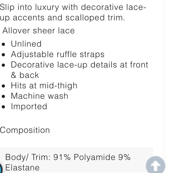 Victoria’s Secret Lace Slip - Picture 5 of 5